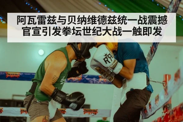 阿瓦雷兹与贝纳维德兹统一战震撼官宣引发拳坛世纪大战一触即发
